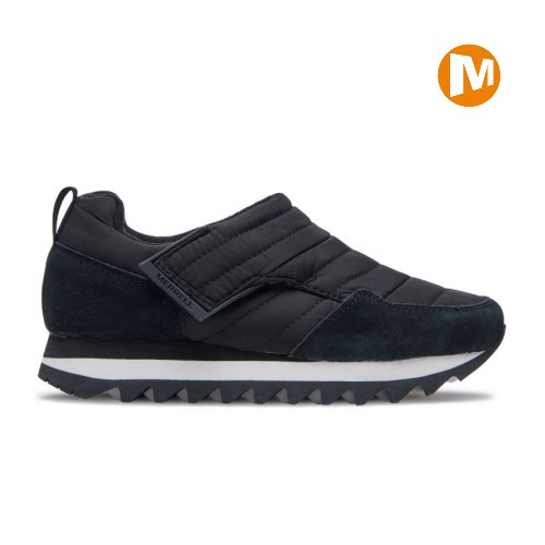 Merrell Alpine Moc Strap Polar Sneaker Damen Schwarz [DE-WOSLT]